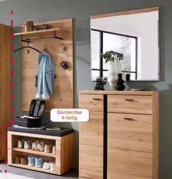 Möbel Inhofer Garderobenkombination 4-tlg Angebot