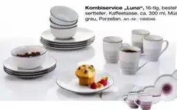 Möbel Inhofer Kombiservice Luna 16-tlg Angebot