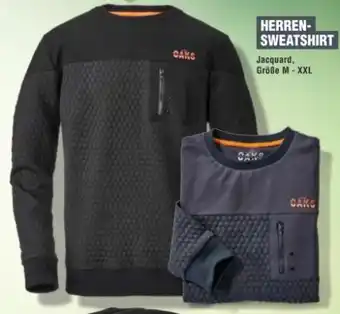 Handelshof Herren Sweatshirt Jacquard Angebot