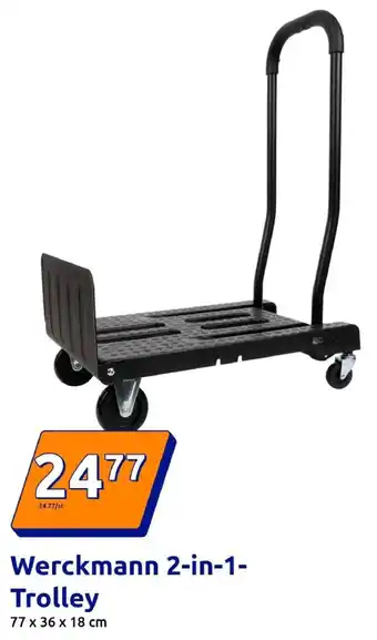 Action Werckmann 2-in-1 Trolley Angebot