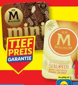 Lidl Langnese Magnum Double Sunlover Angebot