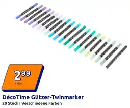 Action Déco Time Glitzer-Twinmarker Angebot