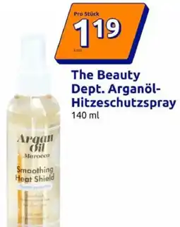 Action The Beauty Dept. Arganöl Hitzeschutzspray Angebot