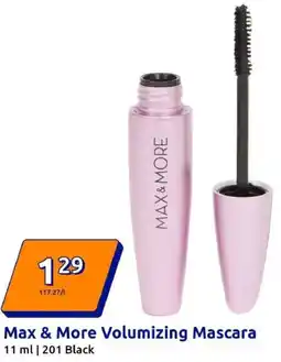 Action Max & More Volumizing Mascara Angebot