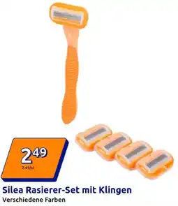 Action Silea Rasierer-Set mit Klingen Angebot