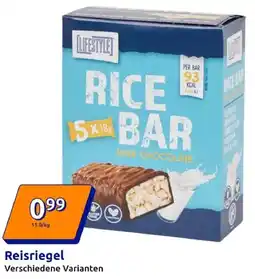 Action Reisriegel Angebot