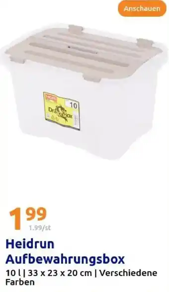 Action Heidrun Aufbewahrungsbox Angebot