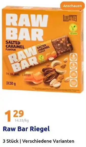Action Raw Bar Riegel Angebot