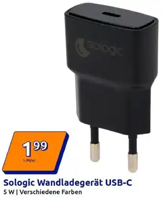 Action Sologic Wandladegerät USB-C Angebot