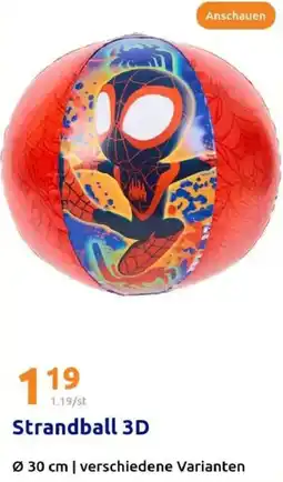 Action Strandball 3D Angebot