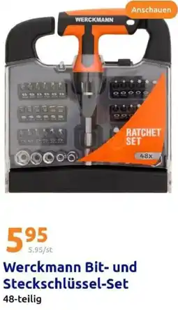 Action Werckmann Bit- und Steckschlüssel-Set Angebot
