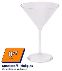 Action Kunststoff-Trinkglas Angebot
