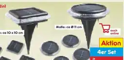 Netto Marken-Discount Solar Bodenleuchte Angebot