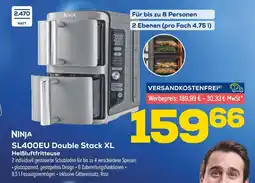 Euronics Ninja sl400eu double stack xl heißluftfritteuse Angebot