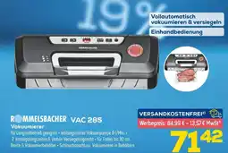 Euronics Rommelsbacher vac 285 vakuumierer Angebot