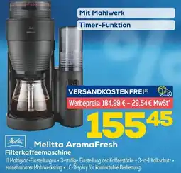 Euronics Melitta aromafresh filterkaffeemaschine Angebot