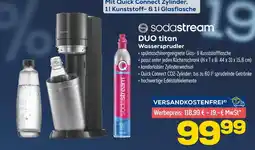 Euronics Sodastream duo titan wassersprudler Angebot