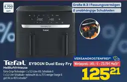 Euronics Tefal ey901n dual easy fry heißluftfritteuse Angebot