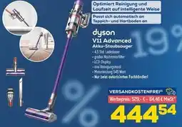 Euronics Dyson v11 advanced akku-staubsauger Angebot