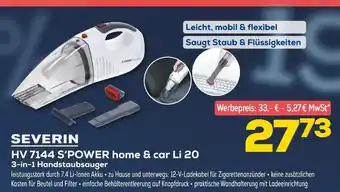 Euronics Severin hv 7144 s'power home & car li 20 Angebot