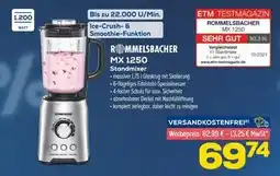 Euronics Rommelsbacher mx 1250 standmixer Angebot