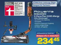 Euronics Rowenta rh9a30wo x-force flex 13.60 allergy akku-staubsauger Angebot