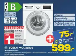 Euronics Bosch wuu28t70 waschmaschine Angebot