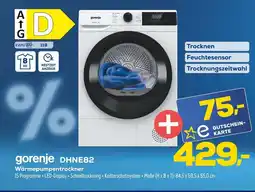 Euronics Gorenje dhne82 wärmepumpentrockner Angebot