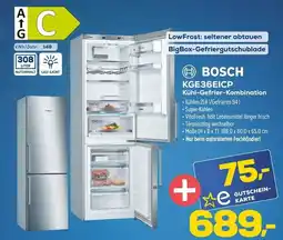 Euronics Bosch kge36eicp kühl-gefrier-kombination Angebot
