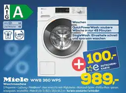 Euronics Miele wwb 360 wps waschmaschine Angebot
