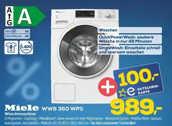 Euronics Miele wwb 360 wps waschmaschine Angebot