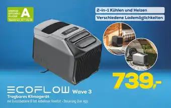 Euronics Ecoflow wave 3 tragbares klimagerät Angebot