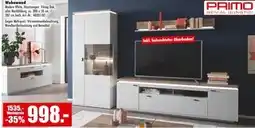 Möbel Mahler Primo wohnwand Angebot