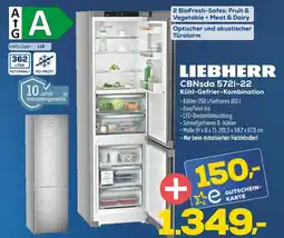 Euronics Liebherr cbnsda 572i-22 kühl-gefrier-kombination Angebot