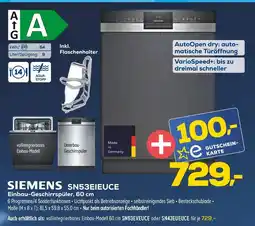 Euronics Siemens einbau-geschirrspüler, 60 cm Angebot