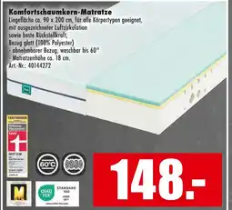 Möbel Mahler Komfortschaumkern-matratze Angebot