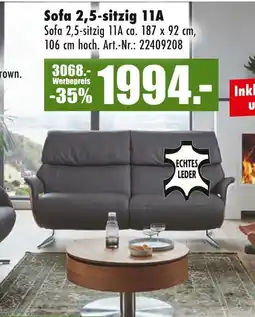 Möbel Mahler Sofa 2,5-sitzig 11a Angebot