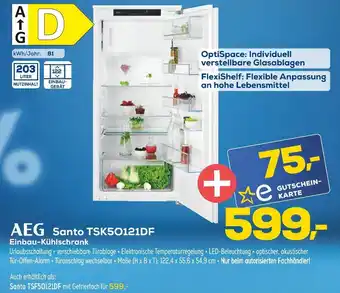 Euronics Aeg santo tsk5o121df einbau-kühlschrank Angebot