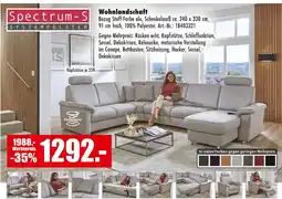 Möbel Mahler Spectrum-s wohnlandschaft Angebot
