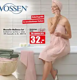 Möbel Mahler Vossen musselin wellness-set Angebot
