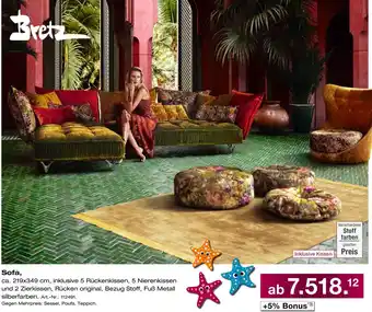 Möbel Inhofer Bretz sofa Angebot