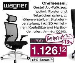 Möbel Inhofer Wagner chefsessel Angebot