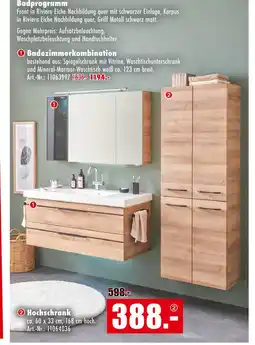 Möbel Mahler Badprogramm Angebot