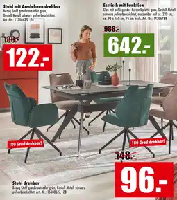 Möbel Mahler Stuhl mit armlehnen drehbar Angebot