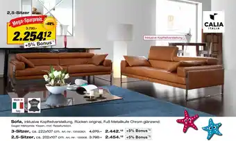 Möbel Inhofer Calia italia sofa Angebot