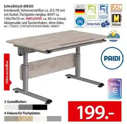 Zurbrüggen Paidi schreibtisch diego Angebot