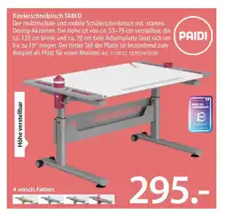 Zurbrüggen Paidi kinderschreibtisch tablo Angebot