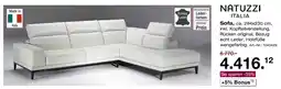 Möbel Inhofer Natuzzi italia sofa Angebot