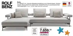 Möbel Inhofer Rolf benz sofa Angebot