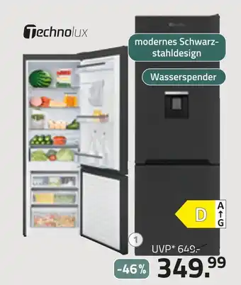 ROLLER Technolux modernes schwarzstahldesign kühlschrank mit wasserspender Angebot
